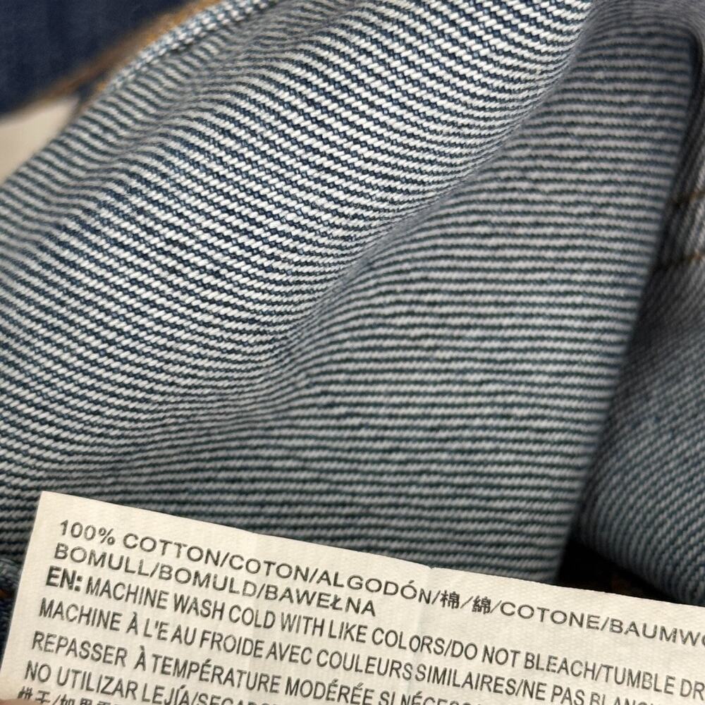 Evident Anthropologie Jeans Womens 26 Ghent Boyfriend Crop Selvedge Los Angeles - Picture 7 of 11